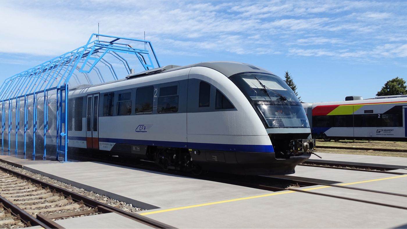 Electroputere VFU Paşcani a repus pe şine cea de-a 40-a „Săgeată Albastră”